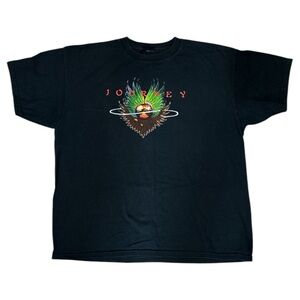Journey‎ Black 2006 Tour Short Sleeve Tee Shirt